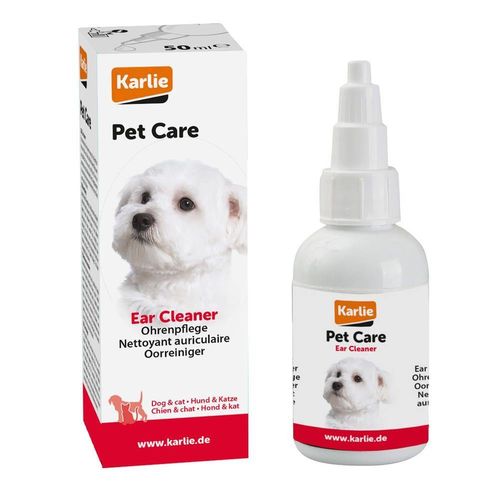 Ohrenpflege, Ohrenreiniger für Hunde u. Katzen