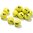 12 gelbe Tennisbälle / Spielball ∅ ca. 6 cm
