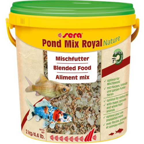 10 Liter sera pond mix royal nature - Fischfutter