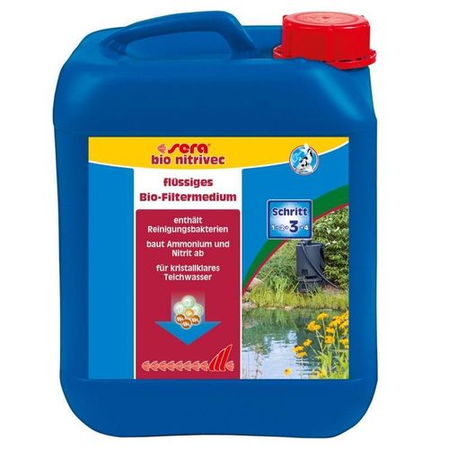 5 Liter sera pond bio nitrivec - enthält Reinigungsbakterien