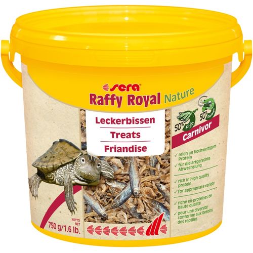 3,8 Liter sera Raffy Royal Nature - Fisch und Garnelen Mix
