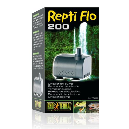 Repti-Flo 200 Terrarienpumpe, tauchbare Mehrzweck Mini Pumpe