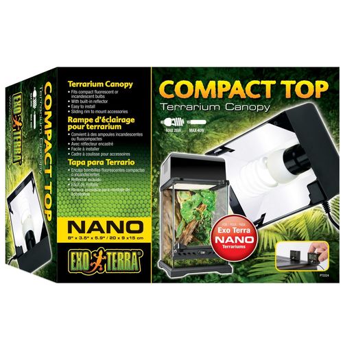 Compact Top Nano Abdeckung, Beleuchtung 20 x 9 x 15 cm