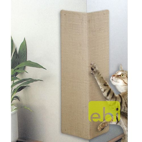 großes Eck- Kratzbrett Corner Protect für Katzen 75 x 28 cm