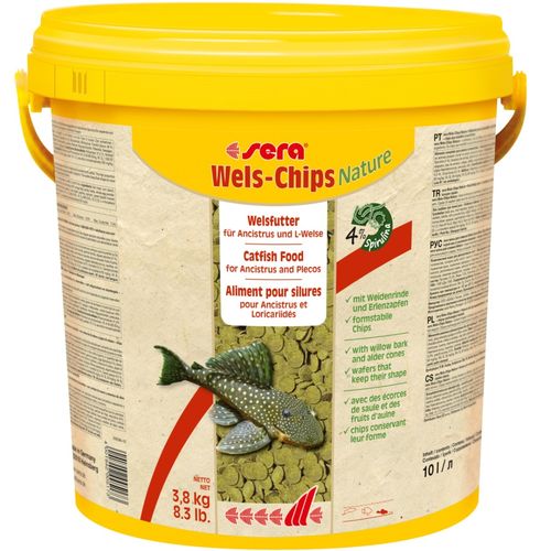 10 Liter sera Wels-Chips Nature