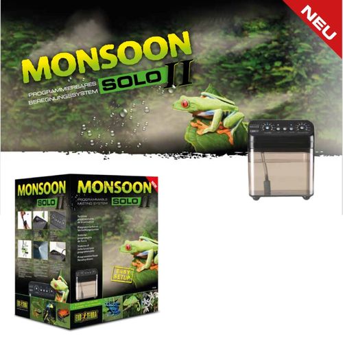Monsoon Solo II Beregnungsanlage, Sprühanlage, Luftbefeuchter