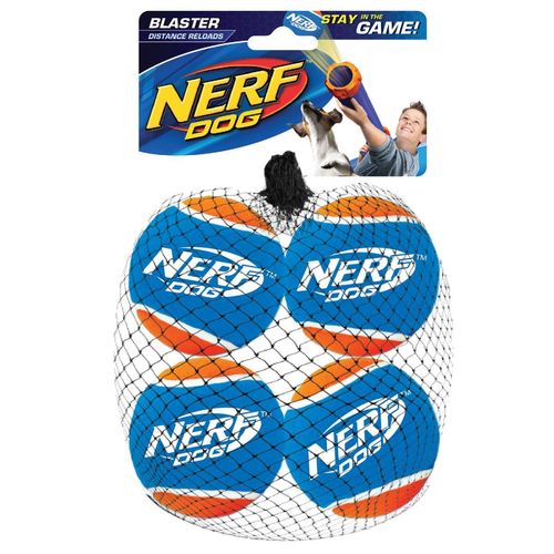 NERF DOG Ersatzbälle für Tennisball Blaster Ballkanone
