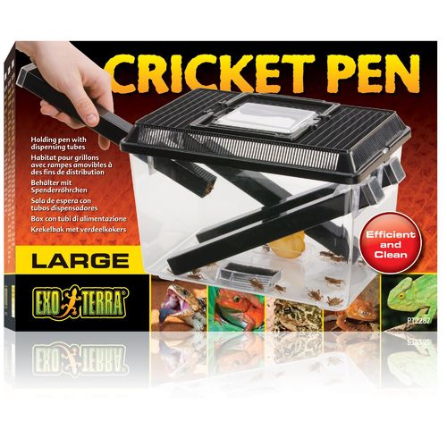 Exo Terra Cricket Pen, Grillenbehälter, Futterbox